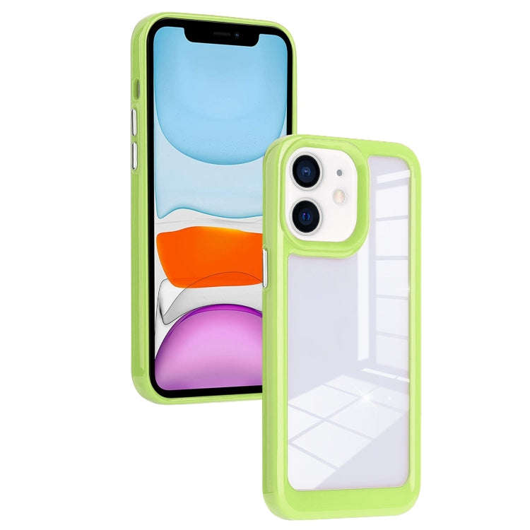 Solid Solor TPU Space Acrylic Phone Case, For iPhone 11, For iPhone 11 Pro Max, For iPhone 12, Fo...
