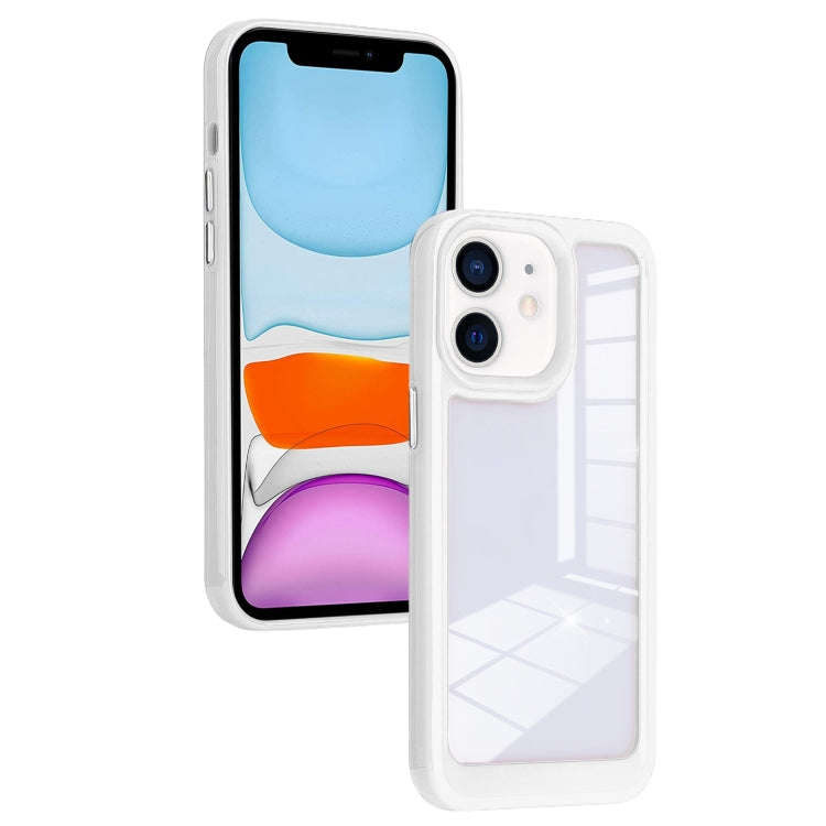 Solid Solor TPU Space Acrylic Phone Case, For iPhone 11, For iPhone 11 Pro Max, For iPhone 12, Fo...