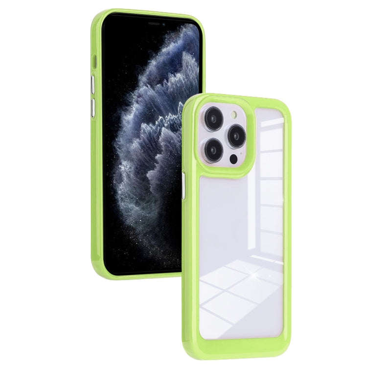 Solid Solor TPU Space Acrylic Phone Case, For iPhone 11, For iPhone 11 Pro Max, For iPhone 12, Fo...