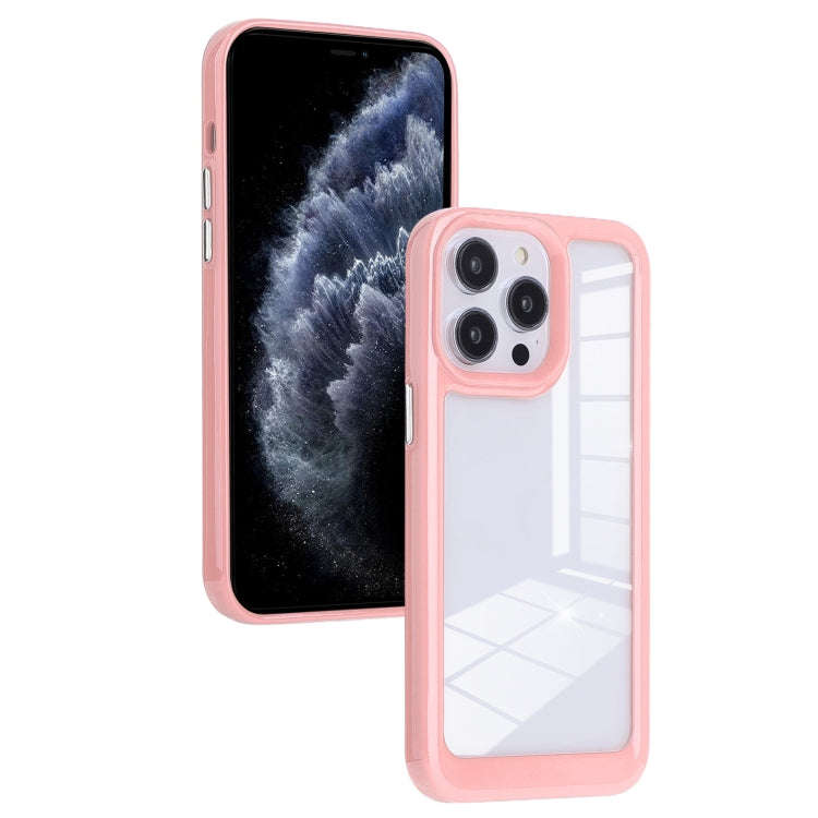 Solid Solor TPU Space Acrylic Phone Case, For iPhone 11, For iPhone 11 Pro Max, For iPhone 12, Fo...