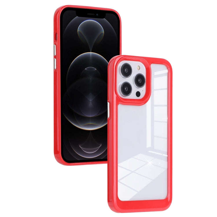 Solid Solor TPU Space Acrylic Phone Case, For iPhone 11, For iPhone 11 Pro Max, For iPhone 12, Fo...