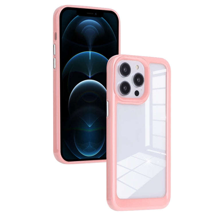 Solid Solor TPU Space Acrylic Phone Case, For iPhone 11, For iPhone 11 Pro Max, For iPhone 12, Fo...