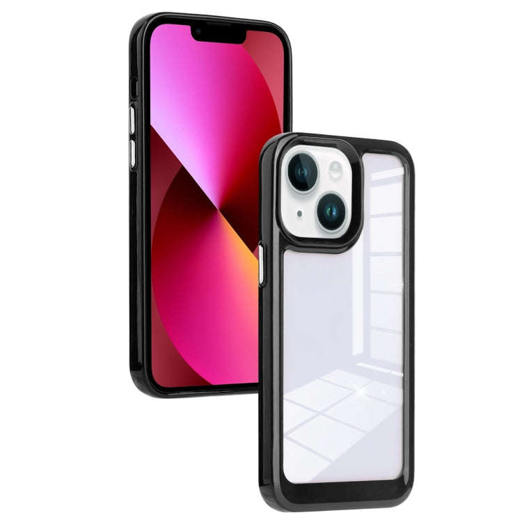 Solid Solor TPU Space Acrylic Phone Case, For iPhone 11, For iPhone 11 Pro Max, For iPhone 12, Fo...