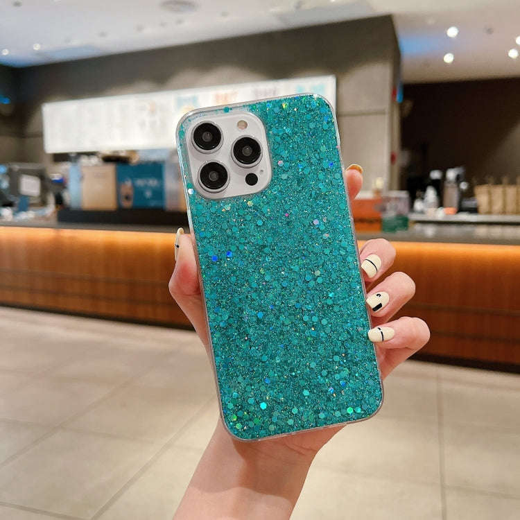 Glitter Sequins Epoxy TPU Phone Case, For iPhone 14 Pro Max, For iPhone 14 Plus, For iPhone 14 Pr...
