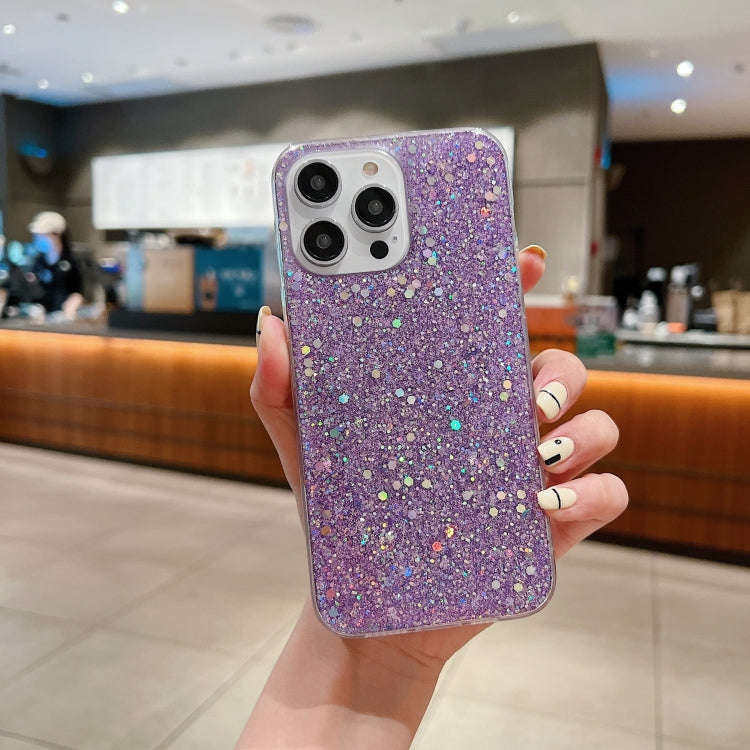 Glitter Sequins Epoxy TPU Phone Case, For iPhone 14 Pro Max, For iPhone 14 Plus, For iPhone 14 Pr...