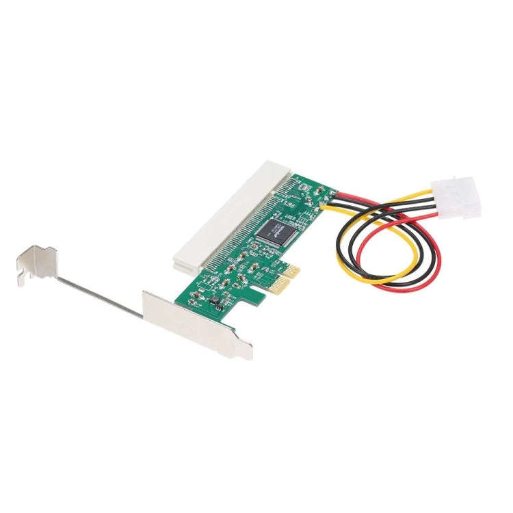 PCI-E to PCI Adapter Card Converter with 4Pin Power Supply, PCI-E to PCI