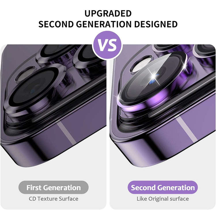 For iPhone 14 Pro / 14 Pro Max ENKAY AR Anti-reflection Camera Lens Glass Full Film, For iPhone 1...
