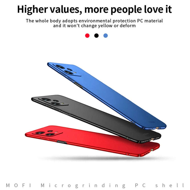 MOFI Micro-Frosted PC Ultra-thin Hard Phone Case, For Xiaomi Redmi Note 12 5G Global, For Redmi K...