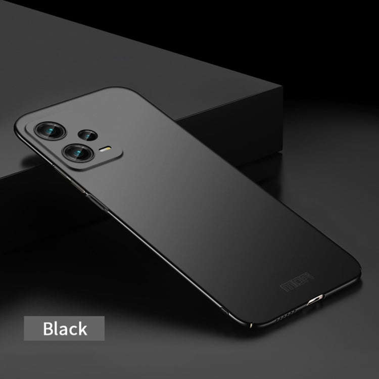 MOFI Micro-Frosted PC Ultra-thin Hard Phone Case, For Xiaomi Redmi Note 12 Pro 5G Global, For Xia...