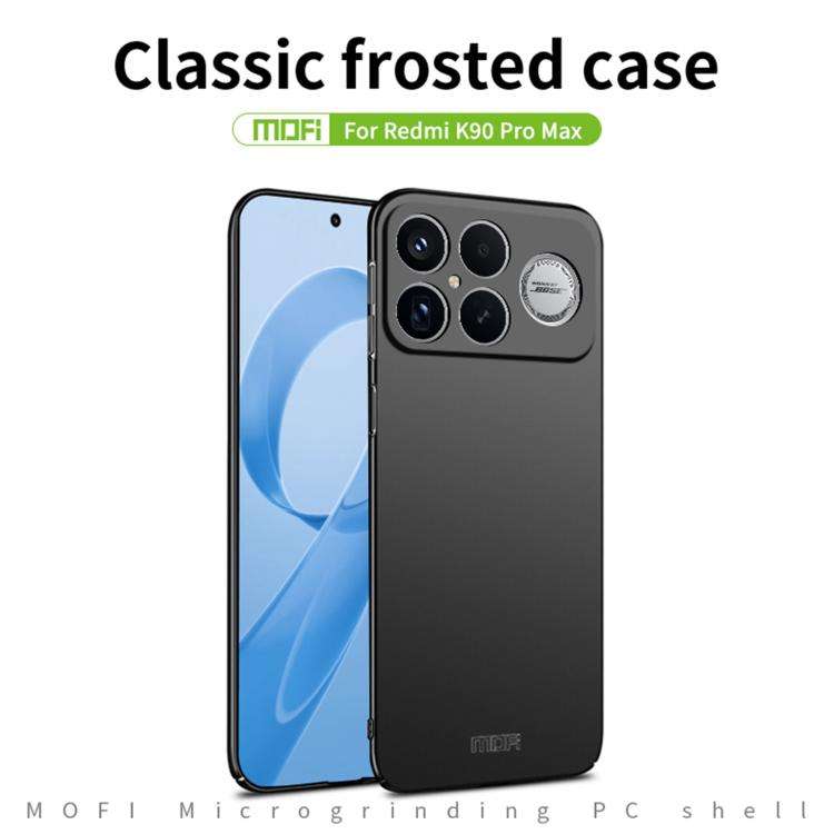 MOFI Micro-Frosted PC Ultra-thin Hard Phone Case, For Redmi K90 Pro Max / Poco F8 Ultra, For Redm...
