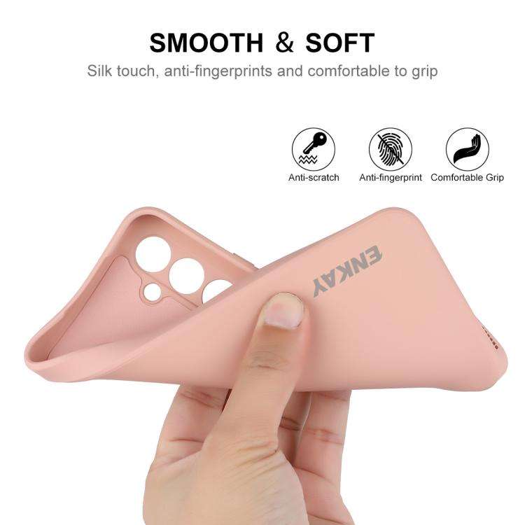 ENKAY Hat-Prince Liquid Silicone Shockproof Soft Phone Case, For Samsung Galaxy A17 / A26 5G, For...