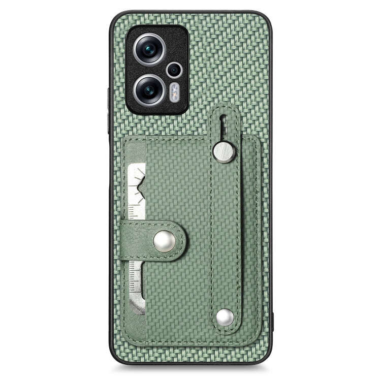 Wristband Kickstand Card Wallet Back Phone Case with Tool Knife, For Redmi Note 11T Pro 5G, For X...