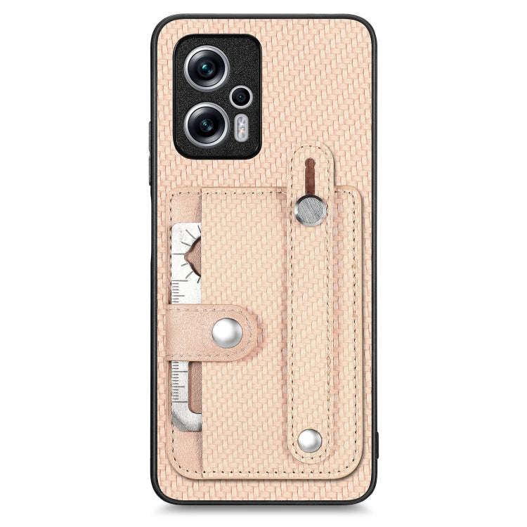 Wristband Kickstand Card Wallet Back Phone Case with Tool Knife, For Redmi Note 11T Pro 5G, For X...