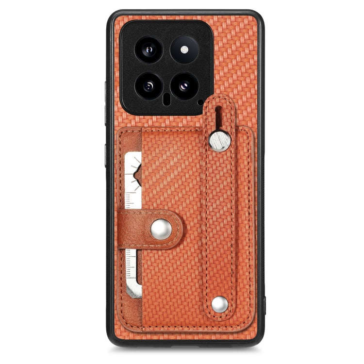 Wristband Kickstand Card Wallet Back Phone Case with Tool Knife, For Redmi Note 14 Pro+ 5G, For R...
