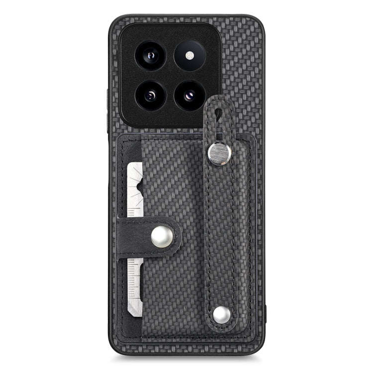 Wristband Kickstand Card Wallet Back Phone Case with Tool Knife, For Redmi Note 14 Pro+ 5G, For R...