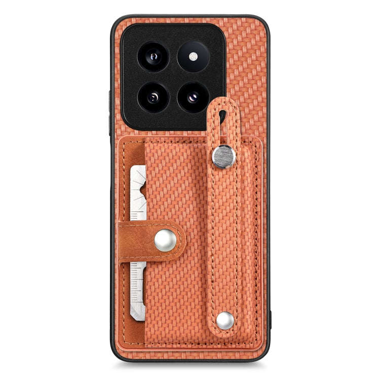 Wristband Kickstand Card Wallet Back Phone Case with Tool Knife, For Redmi Note 14 Pro+ 5G, For R...