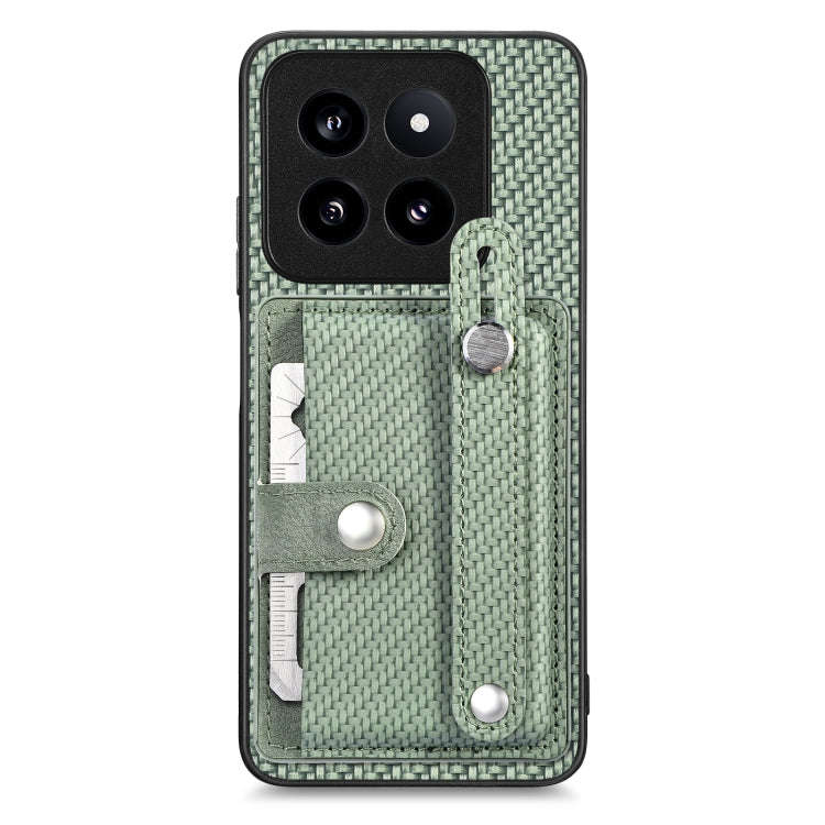 Wristband Kickstand Card Wallet Back Phone Case with Tool Knife, For Redmi Note 14 Pro+ 5G, For R...