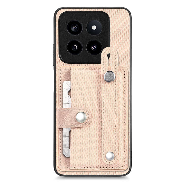 Wristband Kickstand Card Wallet Back Phone Case with Tool Knife, For Redmi Note 14 Pro+ 5G, For R...