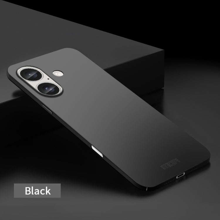 MOFI Frosted PC Ultra-thin Hard Phone Case, For iPhone 16 Plus, For iPhone 16, For iPhone 15 Pro ...