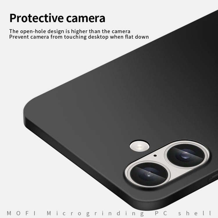 MOFI Frosted PC Ultra-thin Hard Phone Case, For iPhone 16 Plus, For iPhone 16, For iPhone 15 Pro ...