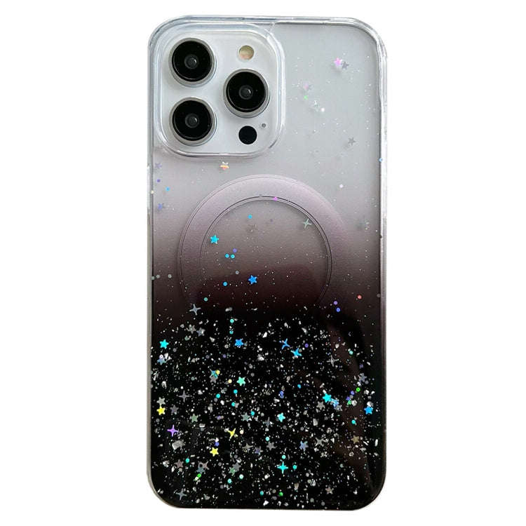 Glitter MagSafe Hybrid Clear TPU Phone Case, For iPhone 14, For iPhone 14 Pro, For iPhone 14 Pro ...