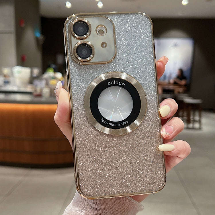 Gradient Glitter Electroplating MagSafe TPU Phone Case, For iPhone 12, For iPhone 12 Pro Max, For...