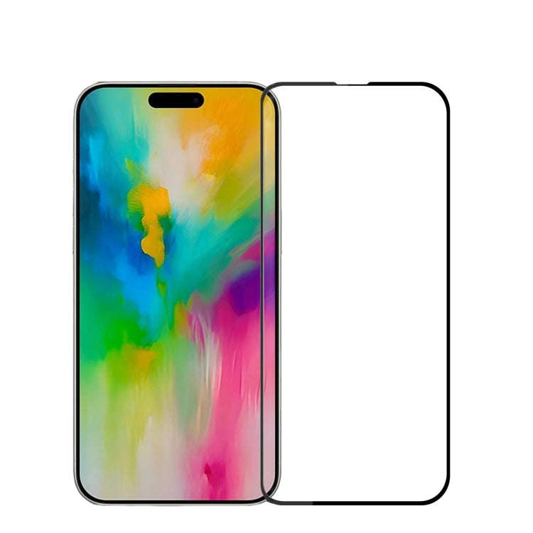 MOFI 9H 2.5D Full Screen Tempered Glass Film, For iPhone Duo Outer Screen, For iPhone 18, For iPh...