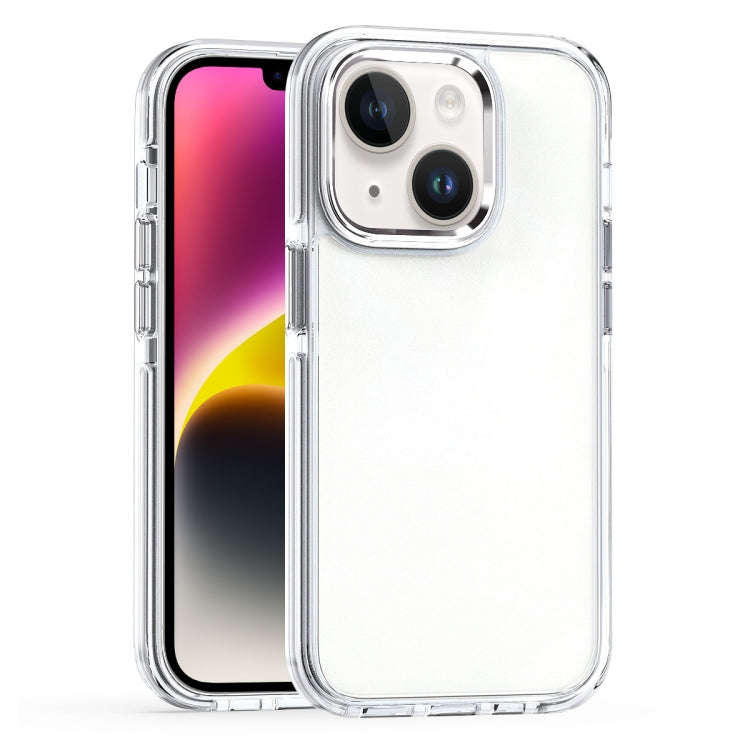 Two-color TPU Transparent PC Shockproof Phone Case, For iPhone 15 Pro Max, For iPhone 15 Pro, For...