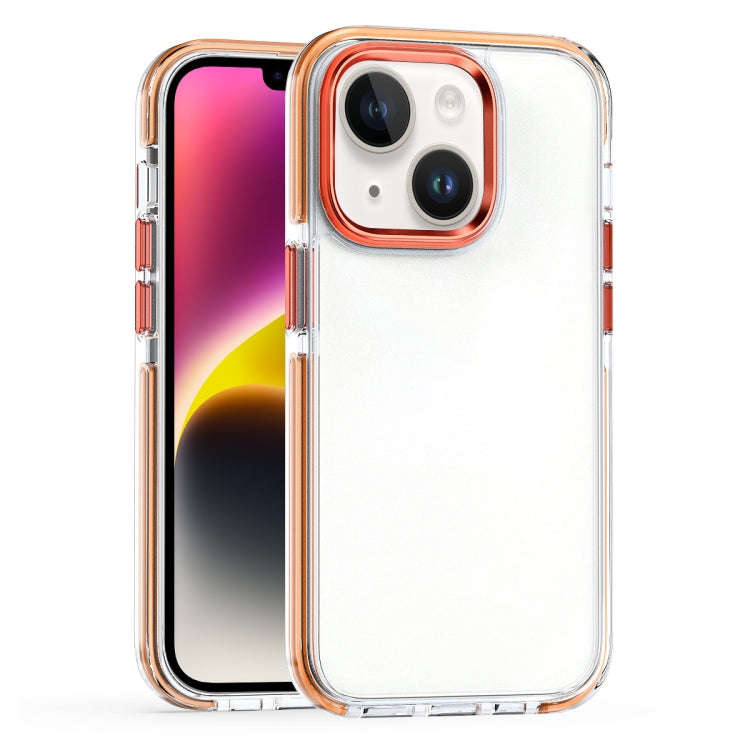 Two-color TPU Transparent PC Shockproof Phone Case, For iPhone 15 Pro Max, For iPhone 15 Pro, For...