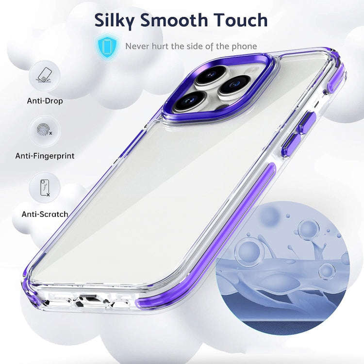 Two-color TPU Transparent PC Shockproof Phone Case, For iPhone 15 Pro Max, For iPhone 15 Pro, For...