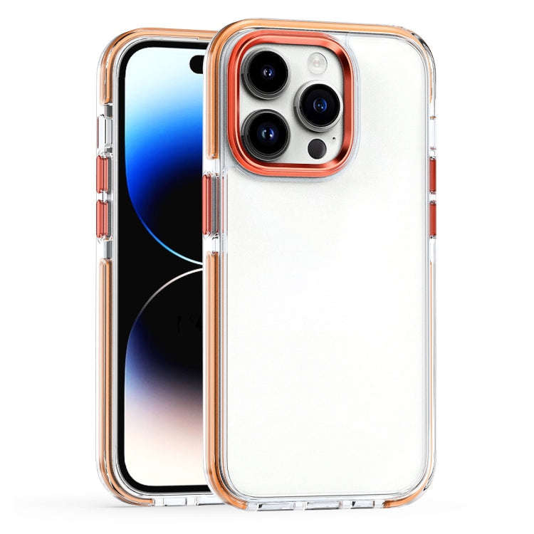 Two-color TPU Transparent PC Shockproof Phone Case, For iPhone 15 Pro Max, For iPhone 15 Pro, For...
