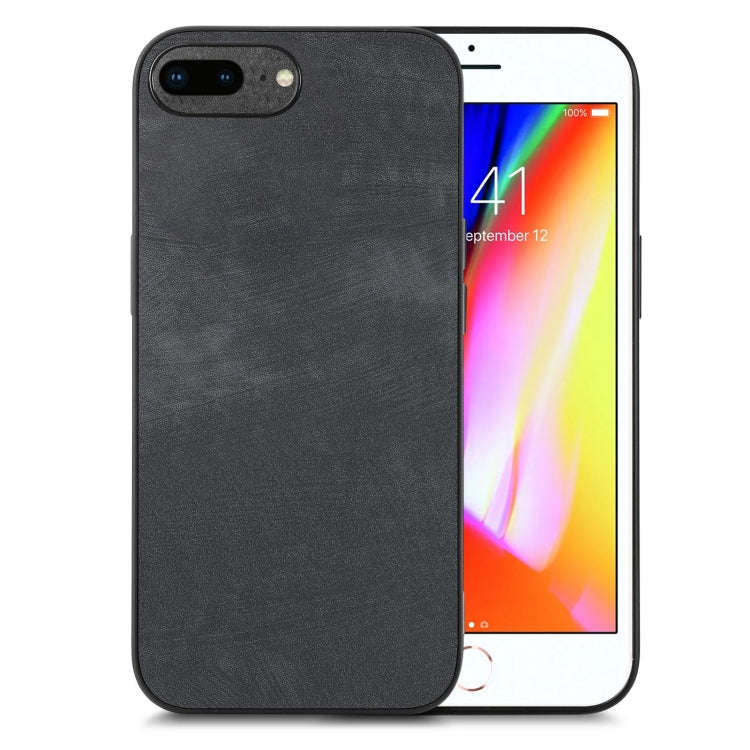 Vintage Leather PC Back Cover Phone Case, For iPhone 7 Plus / 8 Plus, For iPhone 6 Plus / 6s Plus...