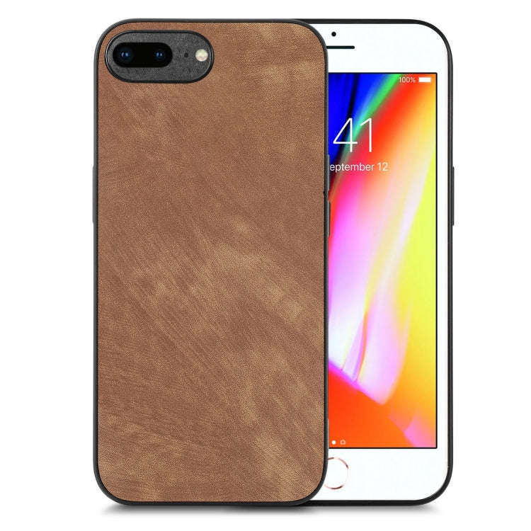 Vintage Leather PC Back Cover Phone Case, For iPhone 7 Plus / 8 Plus, For iPhone 6 Plus / 6s Plus...