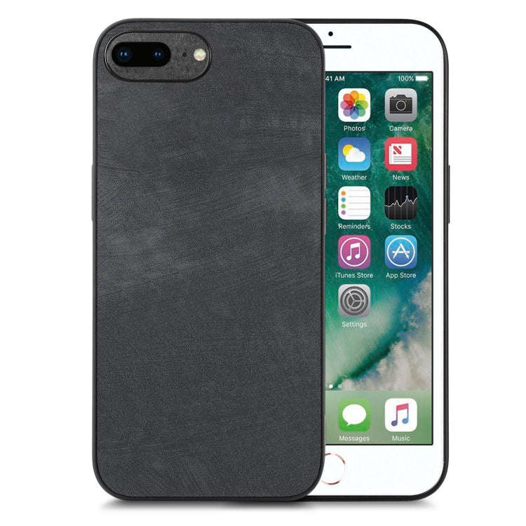 Vintage Leather PC Back Cover Phone Case, For iPhone 7 Plus / 8 Plus, For iPhone 6 Plus / 6s Plus...