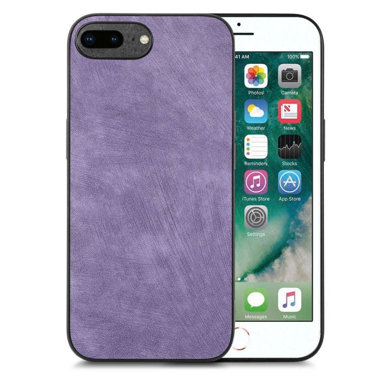 Vintage Leather PC Back Cover Phone Case, For iPhone 7 Plus / 8 Plus, For iPhone 6 Plus / 6s Plus...