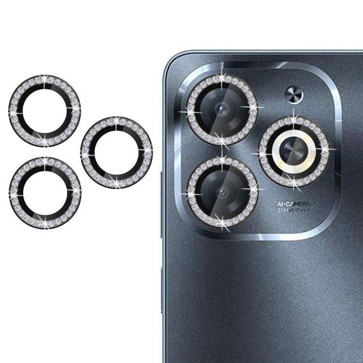 Kalebol Individual Camera Lens Diamond Ring Protector, For Infinix Smart 9, For Infinix Smart 8