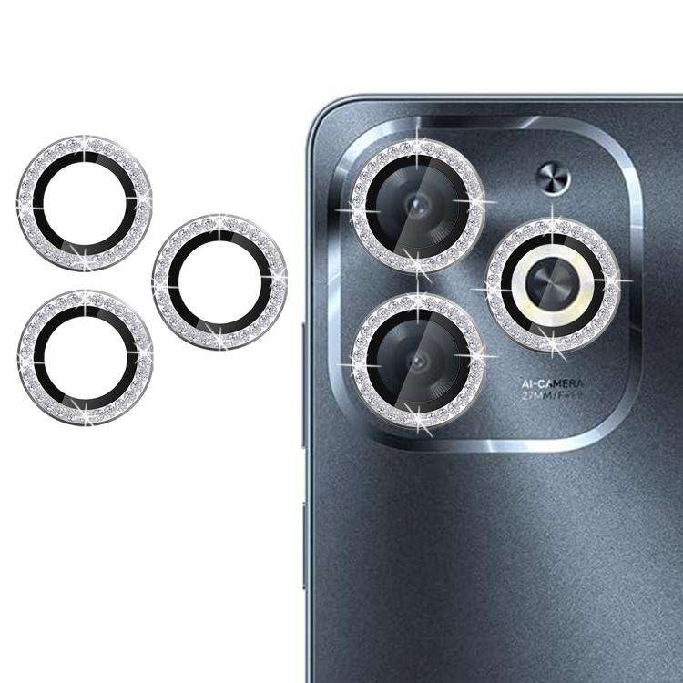 Kalebol Individual Camera Lens Diamond Ring Protector, For Infinix Smart 9, For Infinix Smart 8