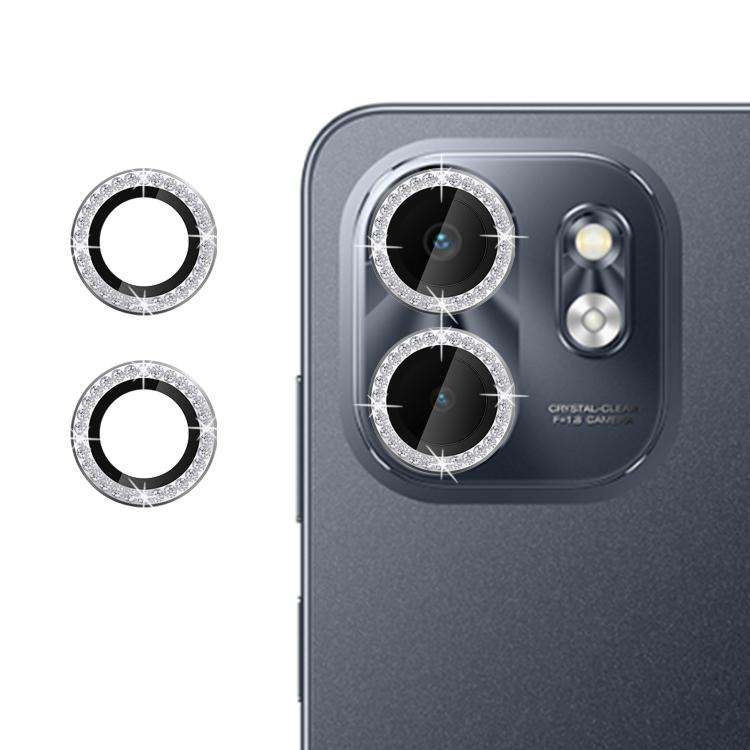 Kalebol Individual Camera Lens Diamond Ring Protector, For Infinix Smart 9, For Infinix Smart 8