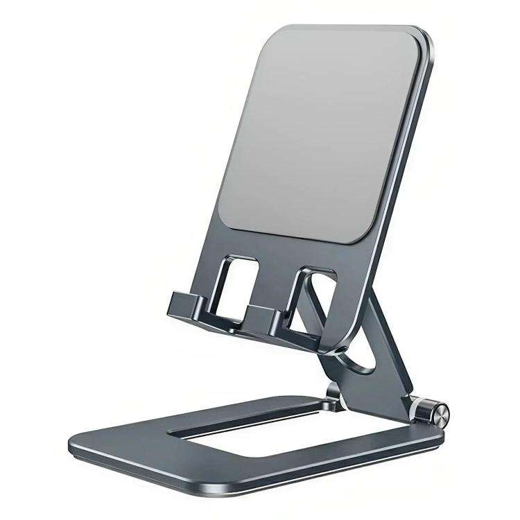 T2 Foldable Adjust Height Aluminum Alloy Desktop Phone Tablet Holder, T2