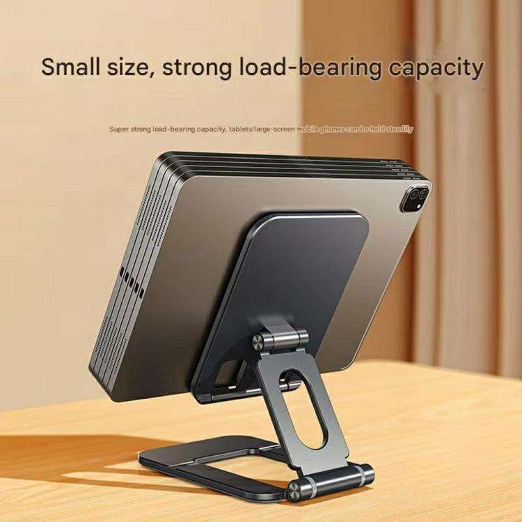 T2 Foldable Adjust Height Aluminum Alloy Desktop Phone Tablet Holder, T2
