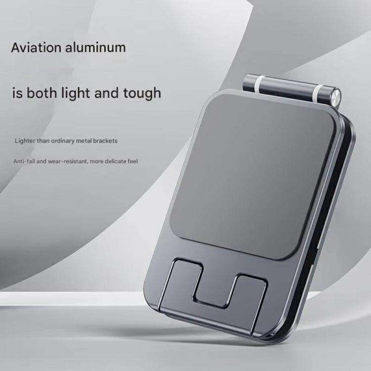 T2 Foldable Adjust Height Aluminum Alloy Desktop Phone Tablet Holder, T2