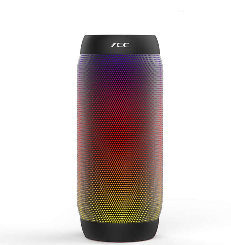 BQ615 PRO Colorful LED Wireless HiFi Stereo Speaker, Combines Bluetooth + TF card player + FM rad...