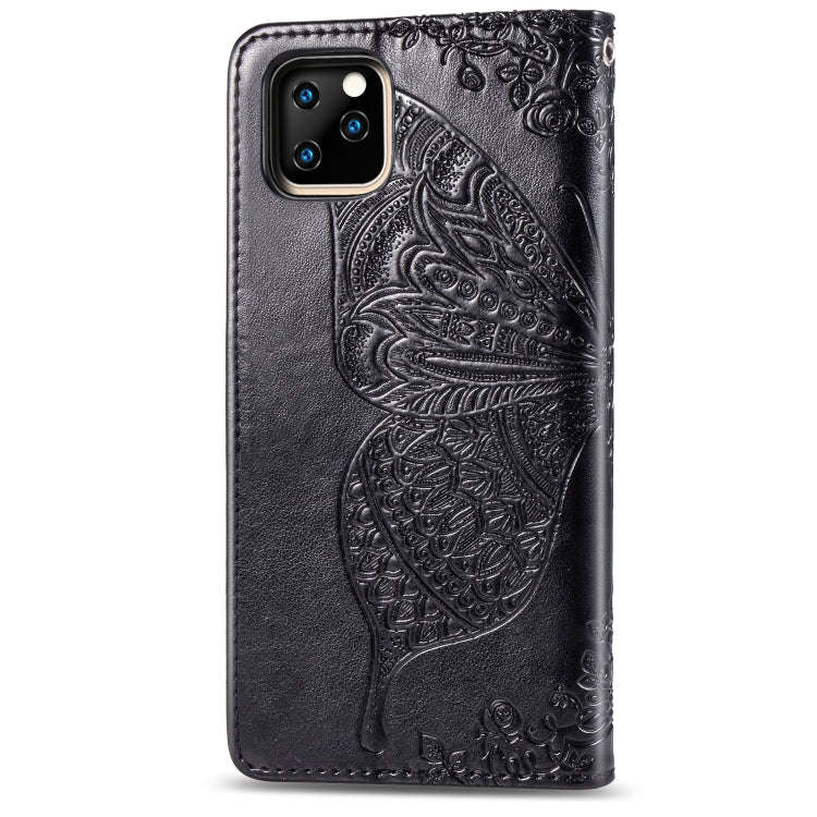 Butterfly Love Flowers Embossing Horizontal Flip Leather Case For  iPhone XI2019with Holder...