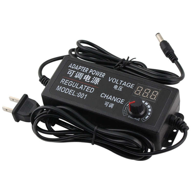 AC To DC Adjustable Voltage Power Adapter Universal Power Supply Display Screen Power Switching C...