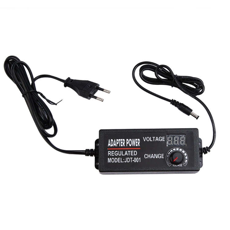 AC To DC Adjustable Voltage Power Adapter Universal Power Supply Display Screen Power Switching C...
