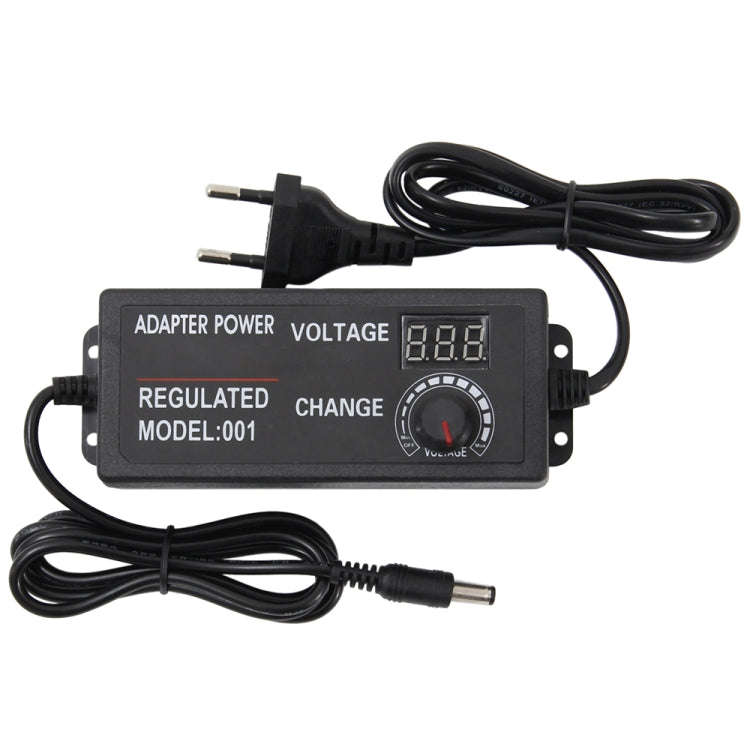 AC To DC Adjustable Voltage Power Adapter Universal Power Supply Display Screen Power Switching C...