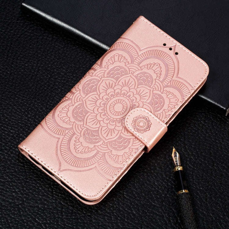 Mandala Embossing Pattern Horizontal Flip Leather Case for iPhone XI2019, with Holder & Car...
