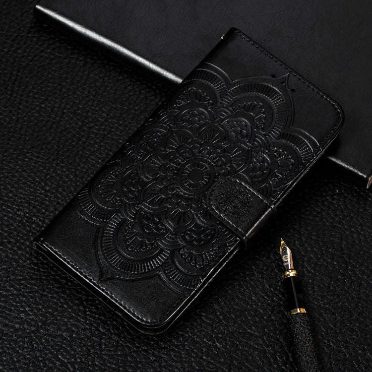 Mandala Embossing Pattern Horizontal Flip Leather Case for iPhone XI2019, with Holder & Car...