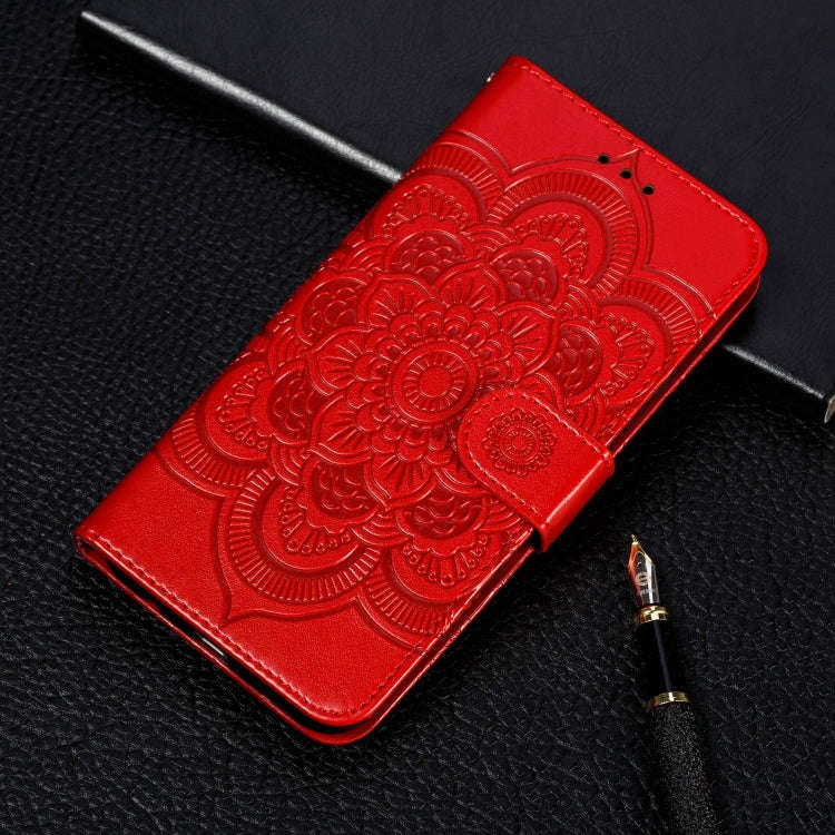 Mandala Embossing Pattern Horizontal Flip Leather Case for iPhone XI2019, with Holder & Car...