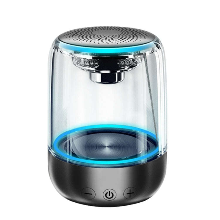 C7 Bluetooth 5.0 Speaker Transparent LED Luminous Subwoofer TWS 6D Surround HIFI Stereo Cool Audi...